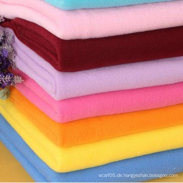 100% Poly Verschiedene Micro Polar Fleece